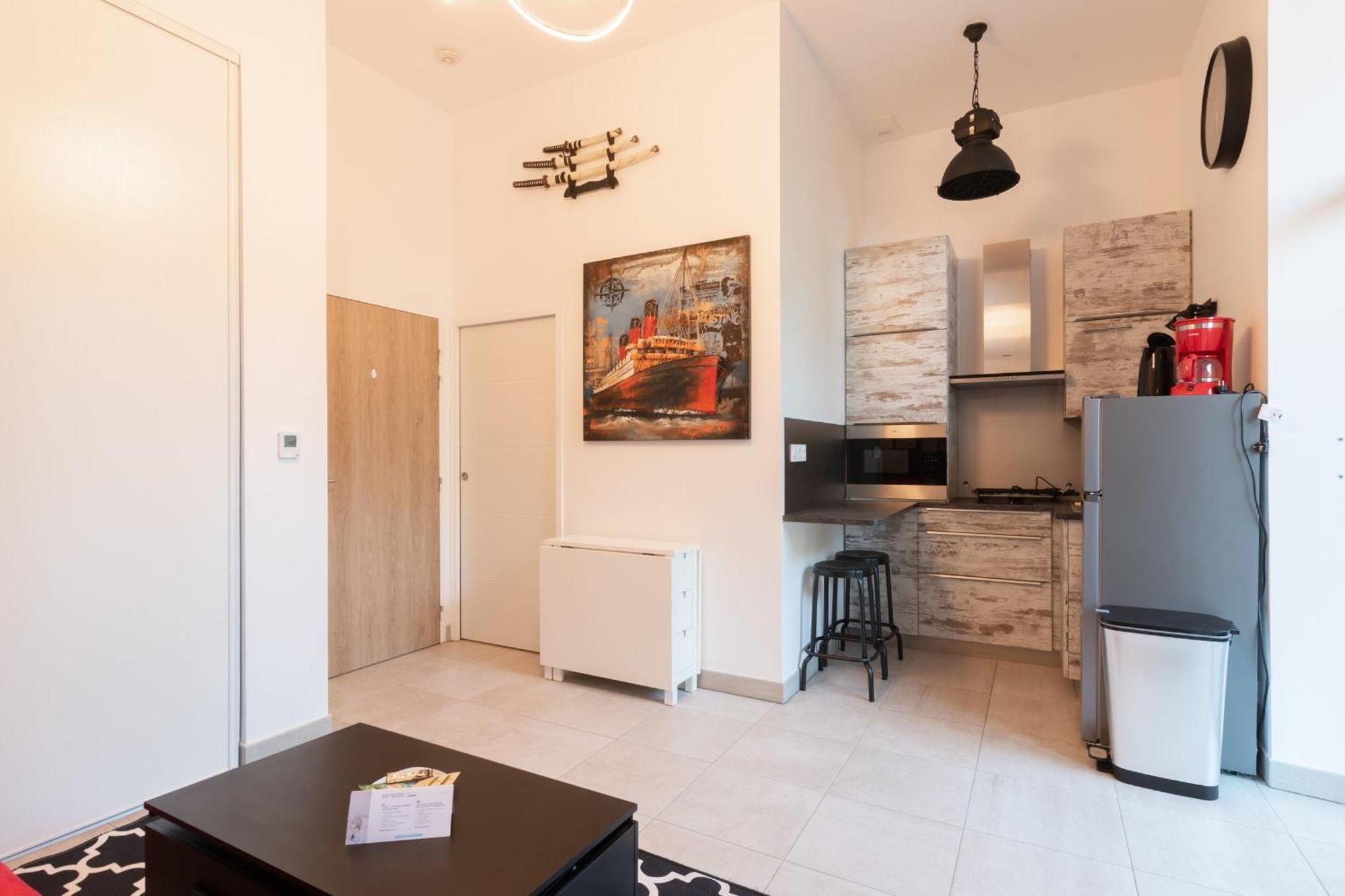 L'albissia - T2parkingwifi Apartment *